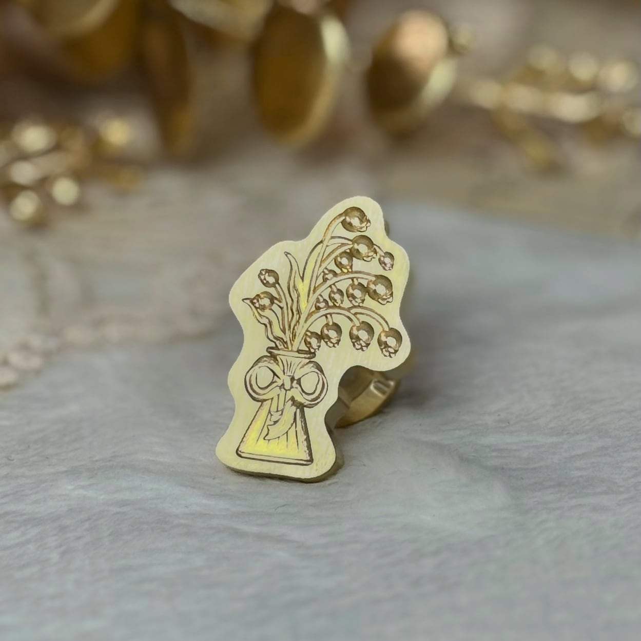 【縦29㎜×横20㎜】ヘッド スズランアレンジメント #SWH-185