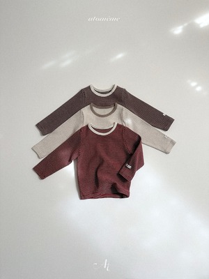 【予約/特典】atomeme / Arden Stripe T
