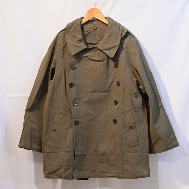 Deadstock French Army M38 motorcycle jacket double breasted 