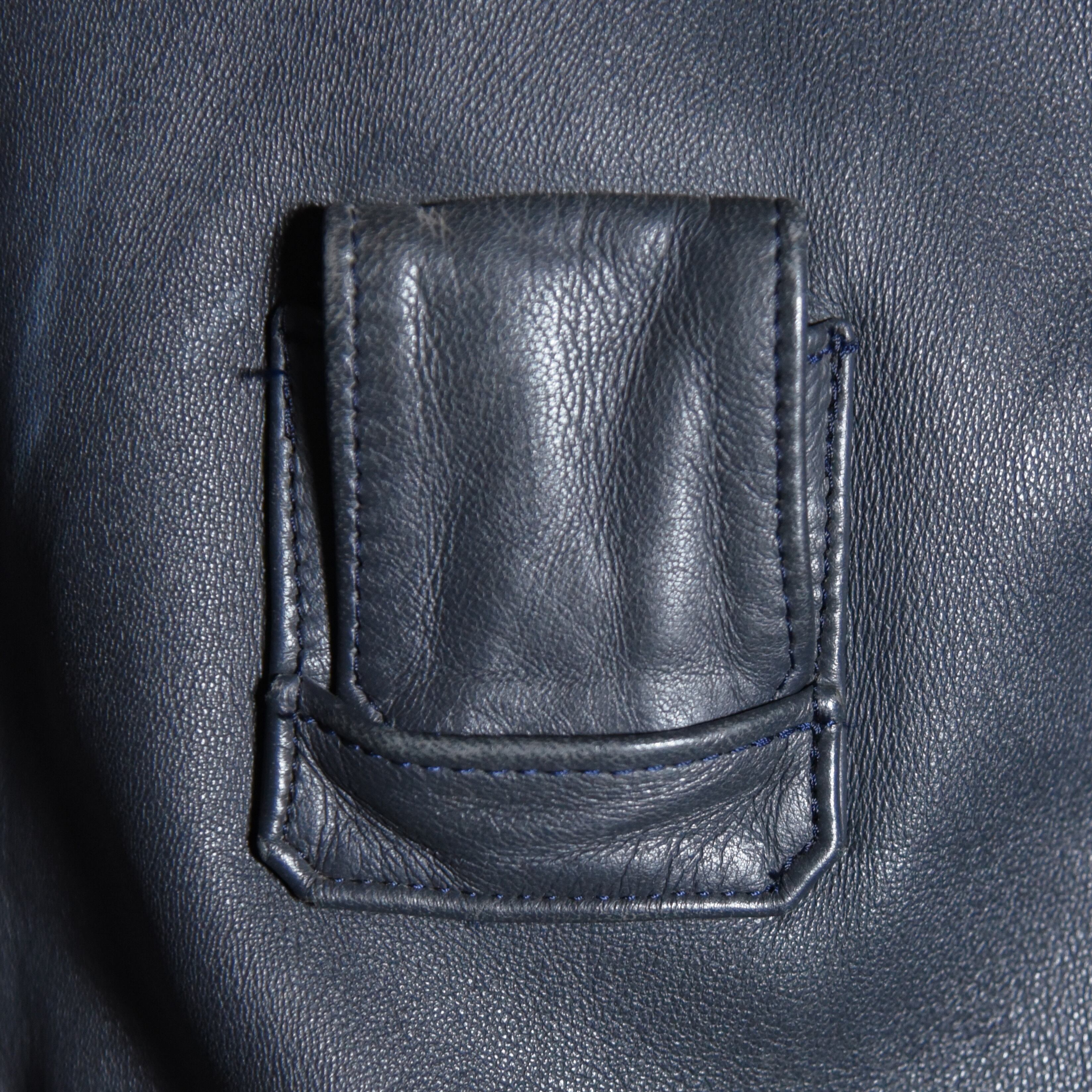 80s French Air Force Leather Pilot Jacket フランス軍 レザー