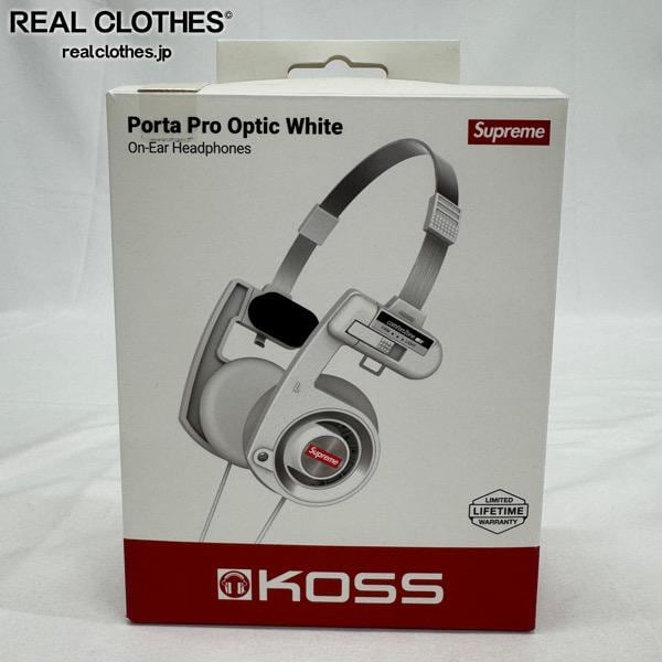 Supreme/シュプリーム【23AW】KOSS Porta Pro Optic White/コス ポルタ