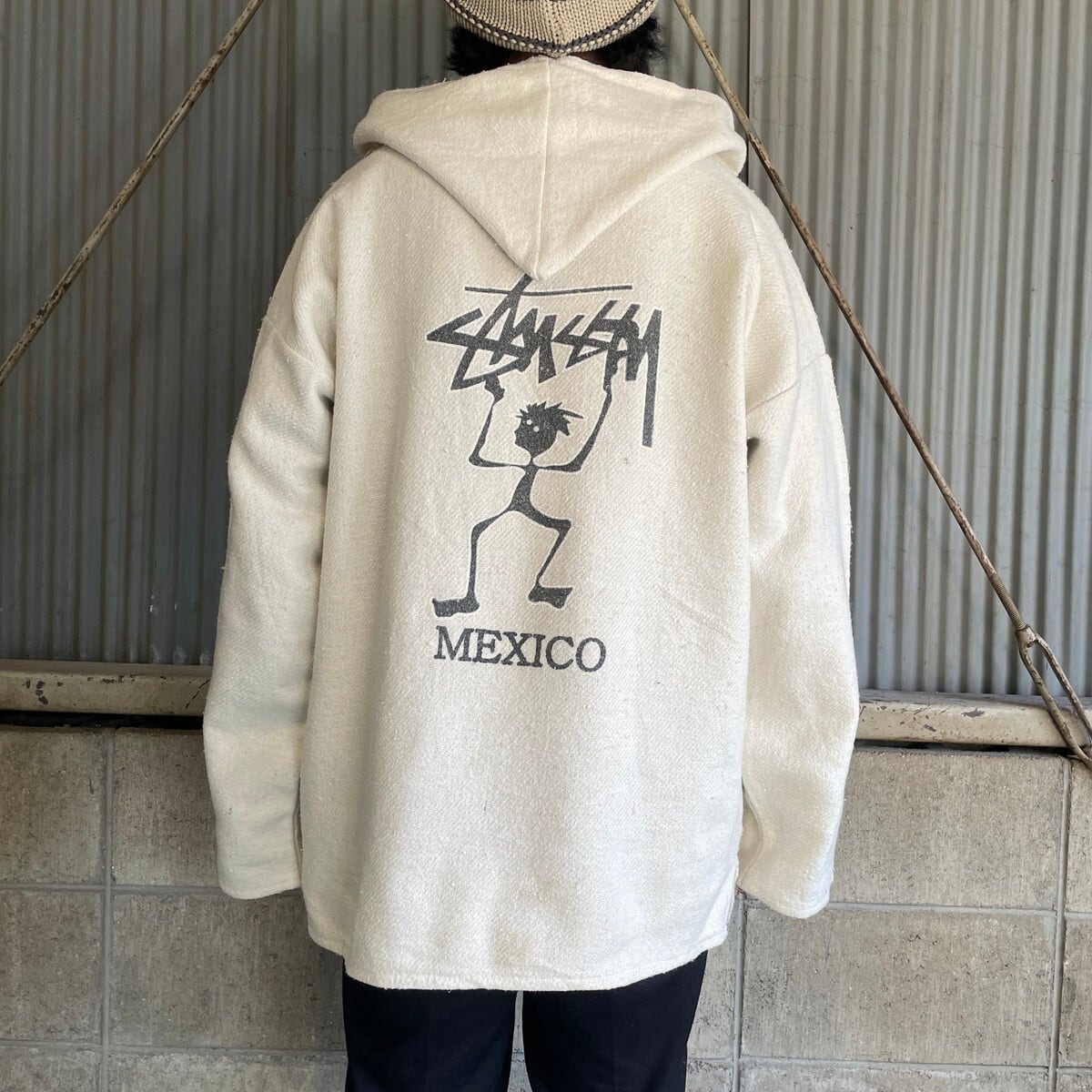 STUSSYフルジップアップパーカーM中古ステューシーフーディーコーチ