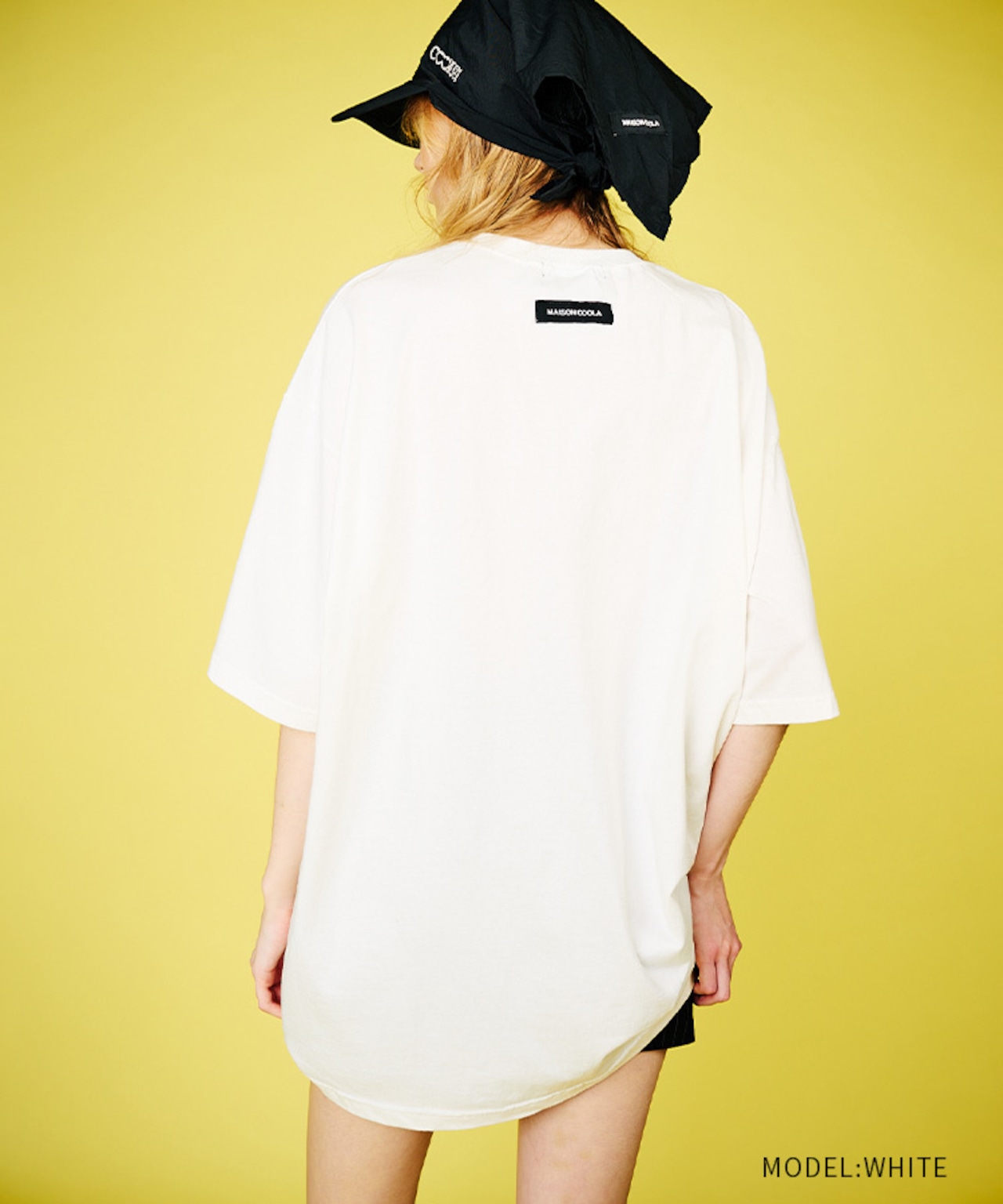 フリル&レースルーズTシャツ (WHITE) CQ-48033