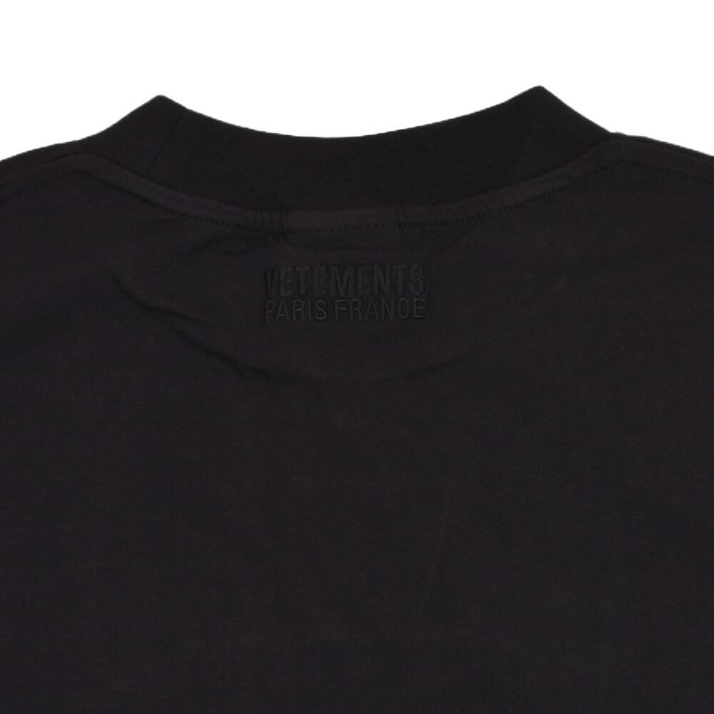 新品 VETEMENTS Paris Logo T-Shirt S VETEMENTS】NIGHT IN PARIS OVERSIZED T-SHIRT | AYIN