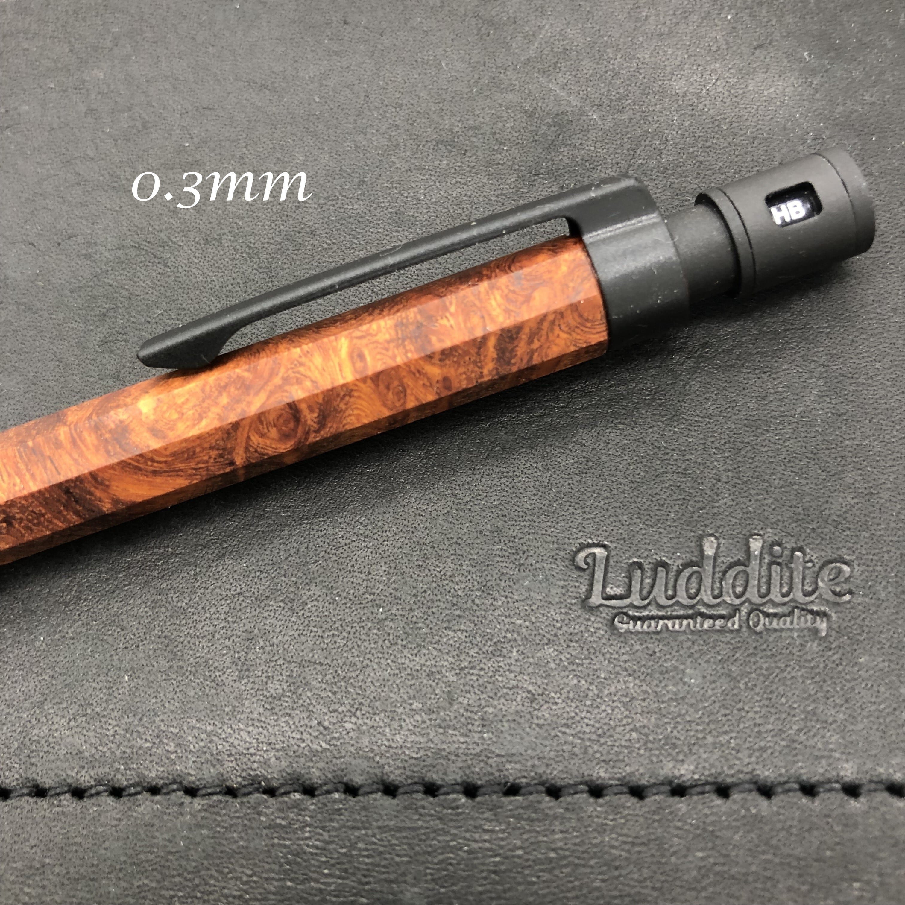 【限定】TechDraw2 Wood Model 花梨瘤 0.3mm／LDW-MP2A-03 luddite ラダイト