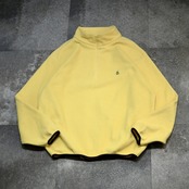 NAUTICA half zip fleece yellow