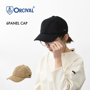 ORCIVAL [オーチバル・オーシバル] 6PANL CAP [OR-H0362RLP] 6パネルキャップ・麦わらキャップ・6Pキャップ・MEN'S / LADY'S [2025SS]