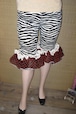 NETSU – frill zebra half pants