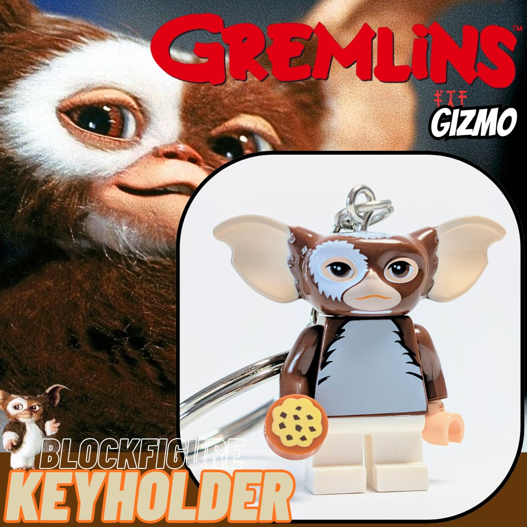 ☆ブロックフィギュアキーホルダー☆【 Gremlins（ グレムリン