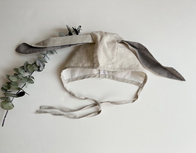 linen bonnet/ BLABLO