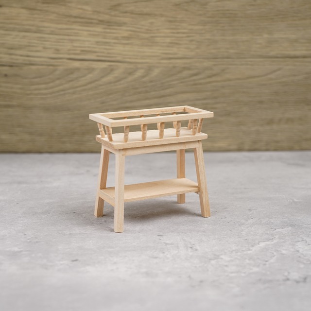 020-30050　ミニチュア家具　cabinet&shelf　フラワースタンド