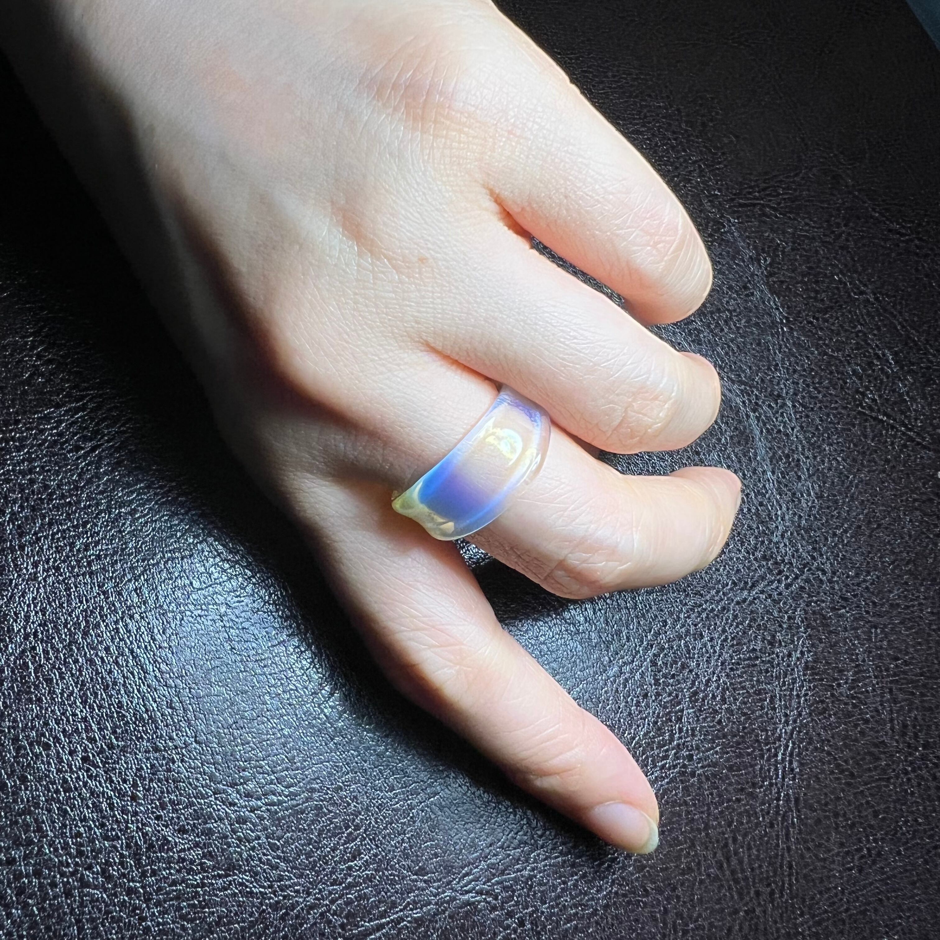 ○ glass ring ○ 澄　sumi 23a