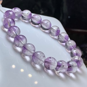 2.1部ファントム状☆可愛いコントラスト・エレスチャルアメジスト ブレスレット