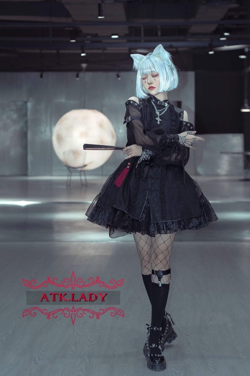 ATK.LADY】k2516 Black Rose【黒薔薇】インフルエンサー 投稿 youtube
