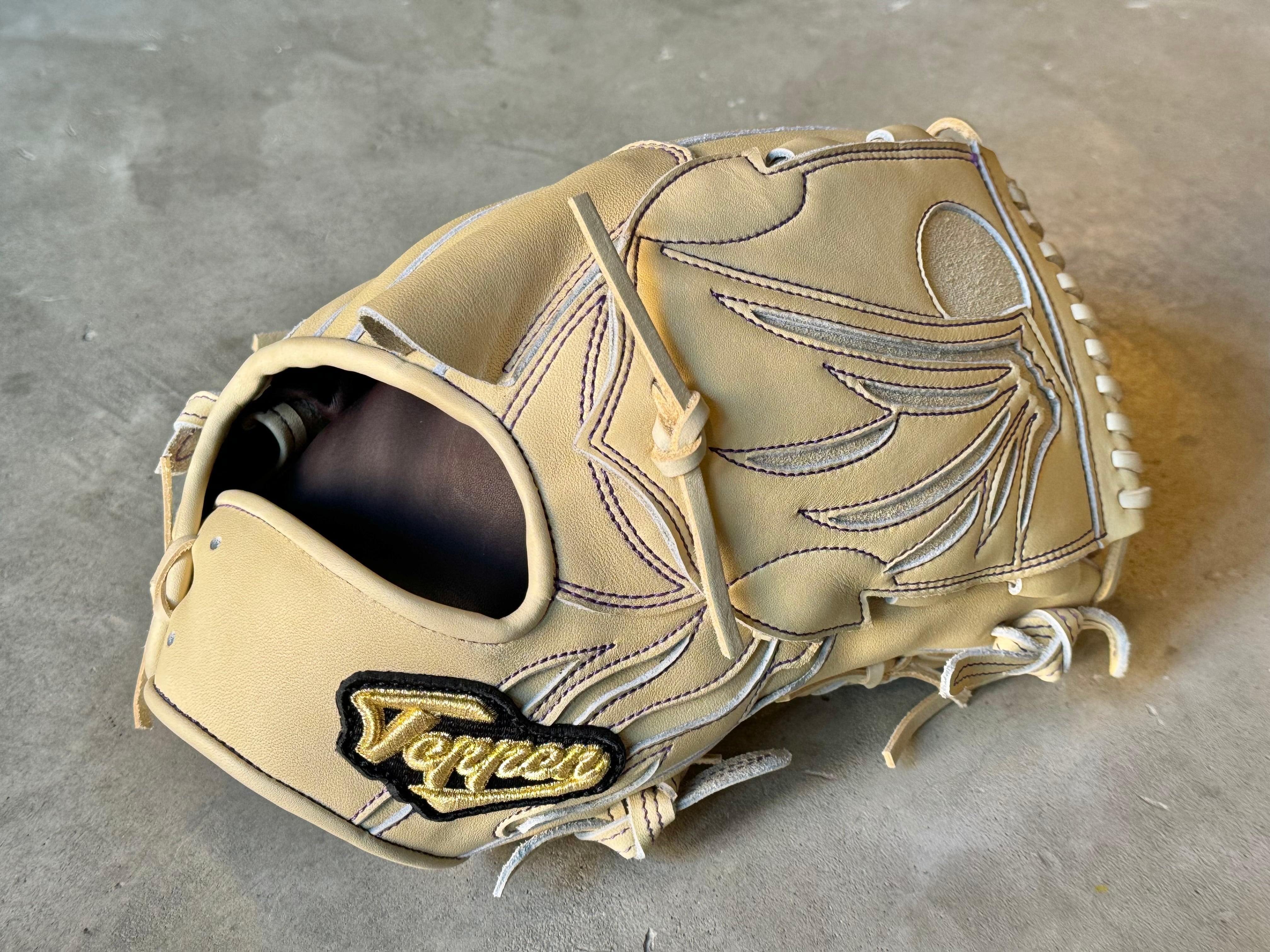 店舗別注 下半期限定【TEPPEN】硬式用グローブ 投手用 ブロンド | 野球 