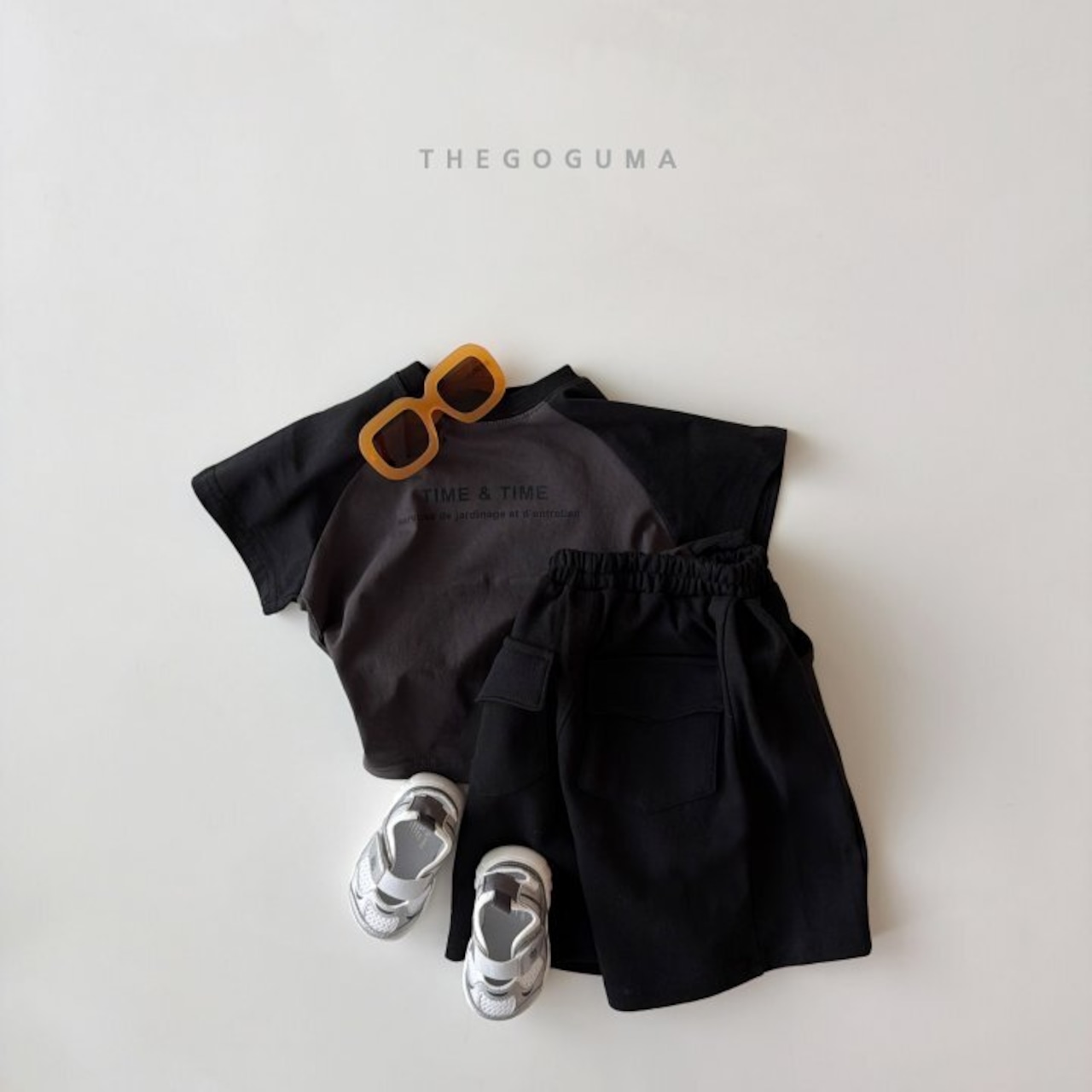 THE GOGUMA 26/SM タイムラグランTシャツ