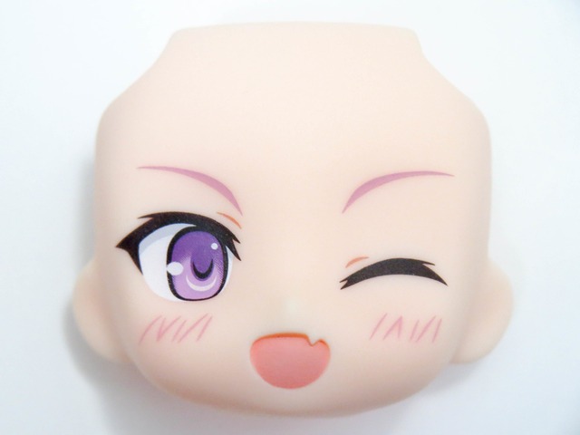 再入荷【884】 “黒"のライダー 顔パーツ ウインク顔　ねんどろいど