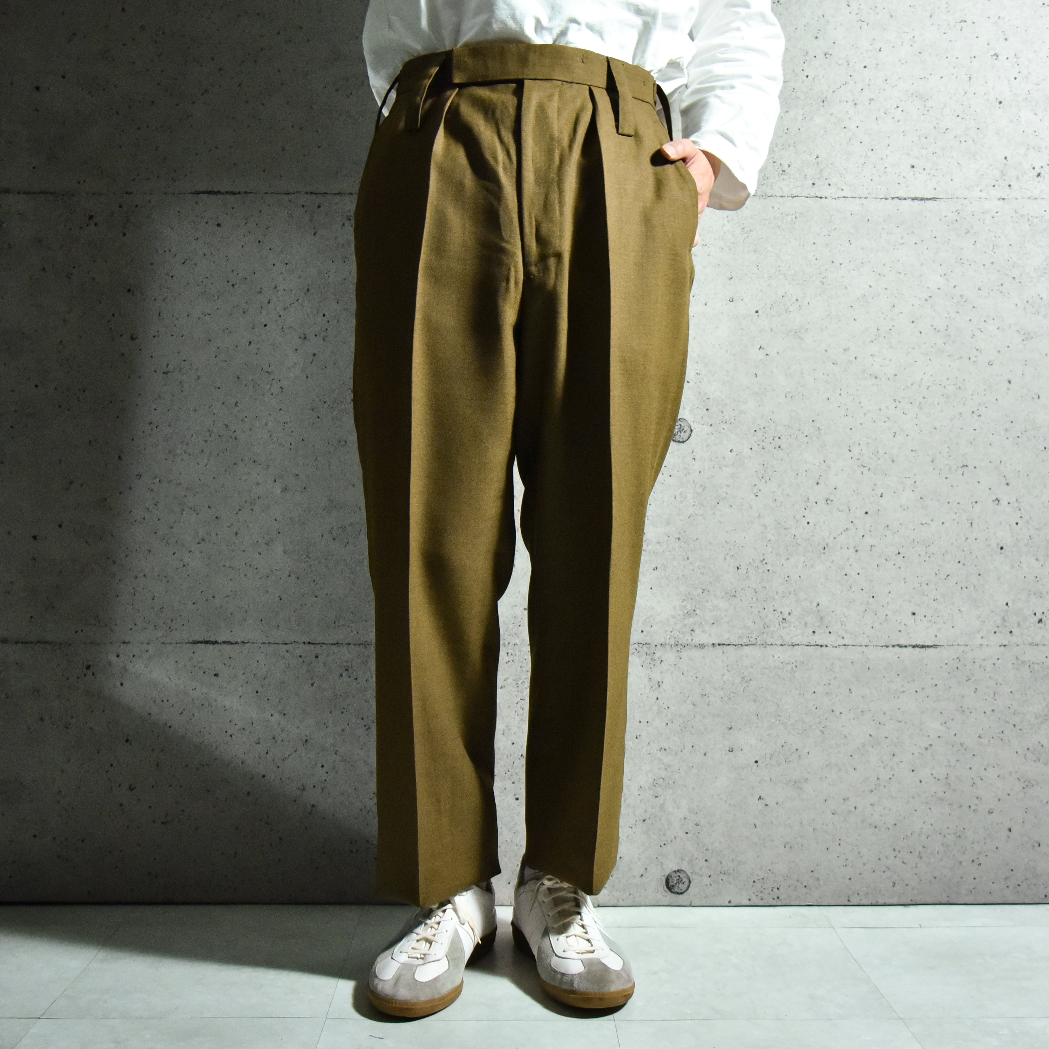 DEAD STOCK】British Army Barrack Dress Trousers / イギリス軍