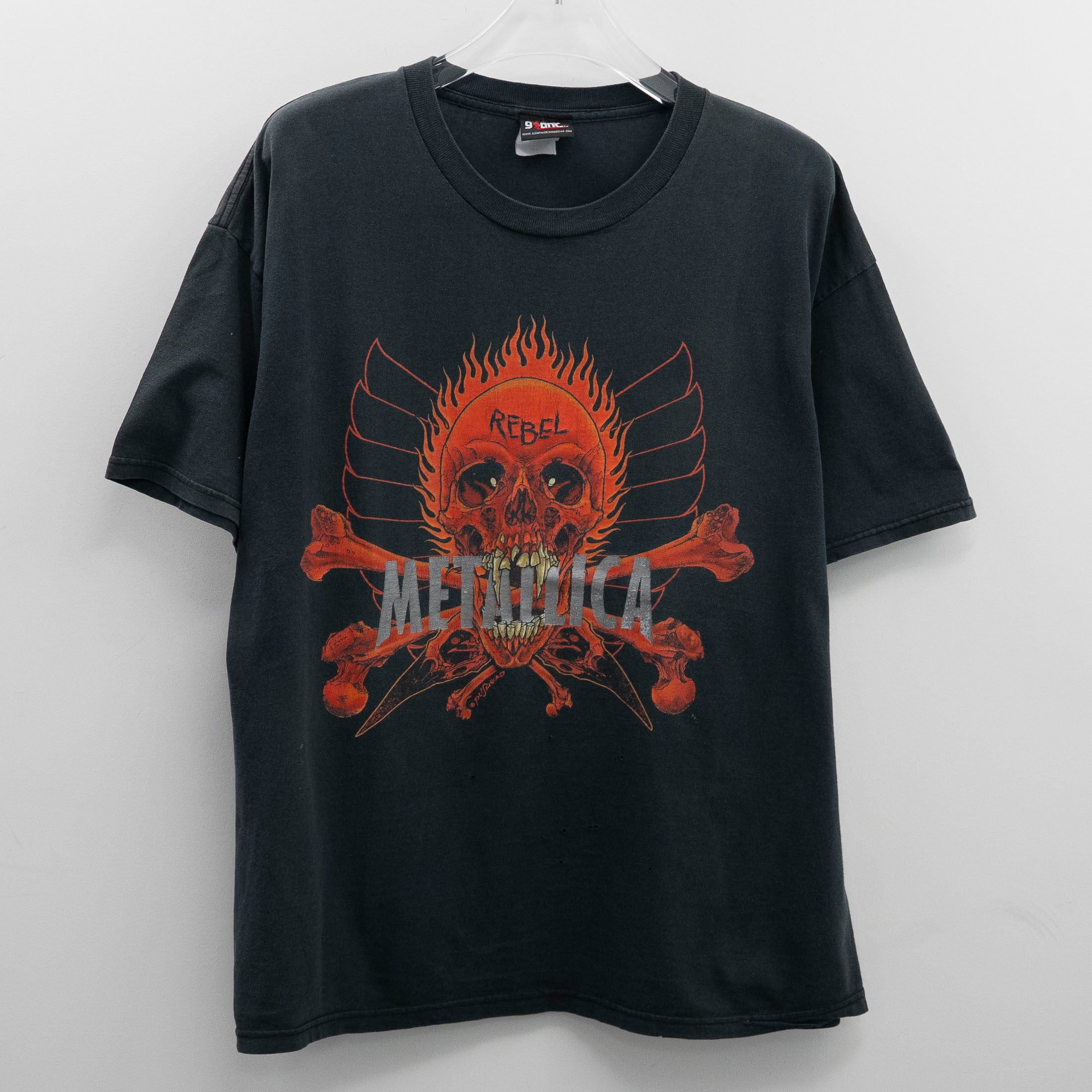 Metallica " Ying Yang Rebel Pushead " Giant Fits XL【A5-343】