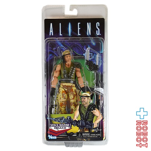 ネカ エイリアン エイリアンズ / スペース・マリーン ドレイク (ケナー・トリビュート) 7インチアクションフィギュア 未開封 ※難有り