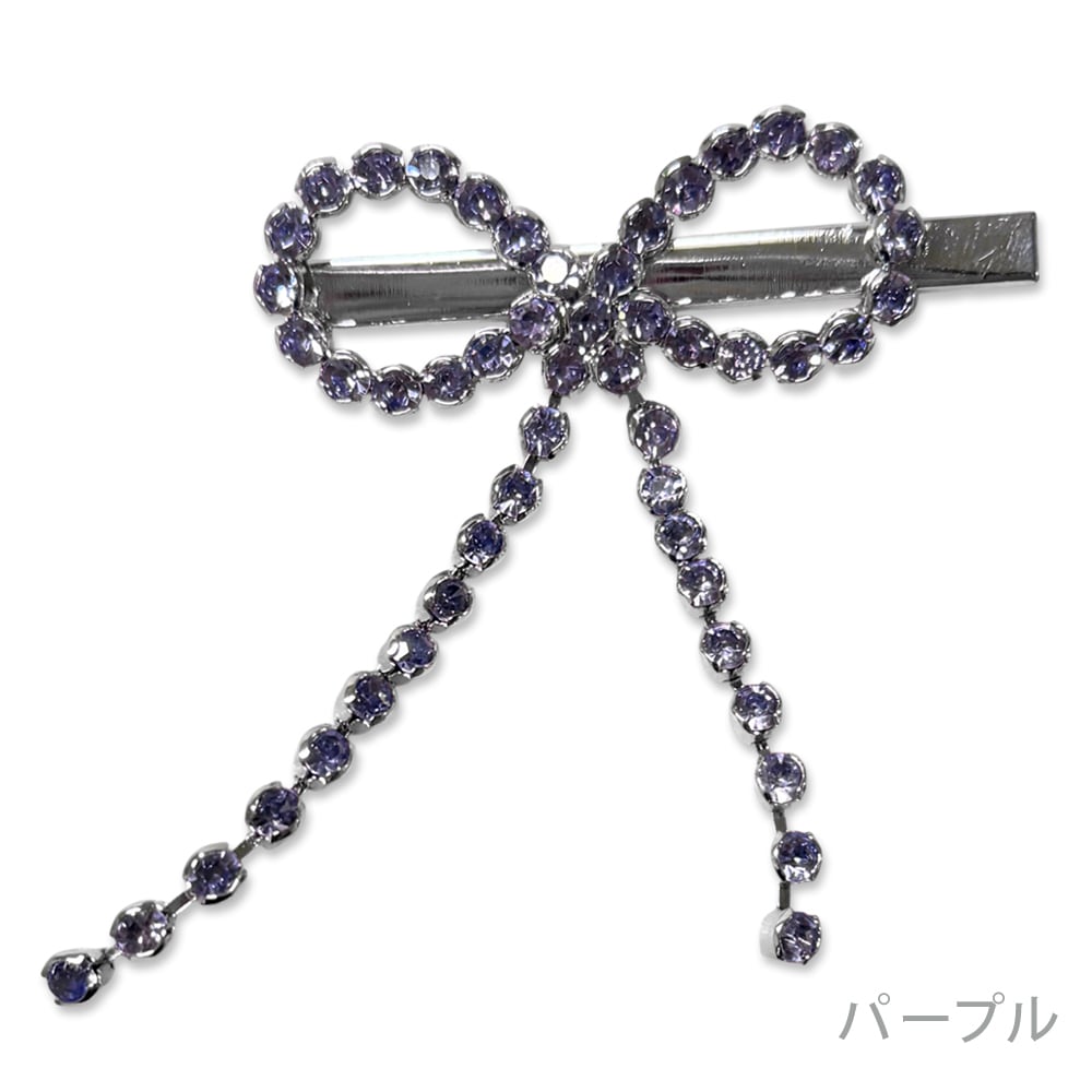 BSH-035】リボンビジュークリップ | 原宿 竹下通り アクセサリー