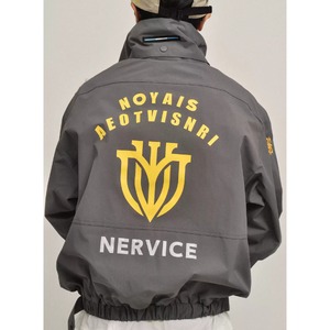 Back print design jacket C3935