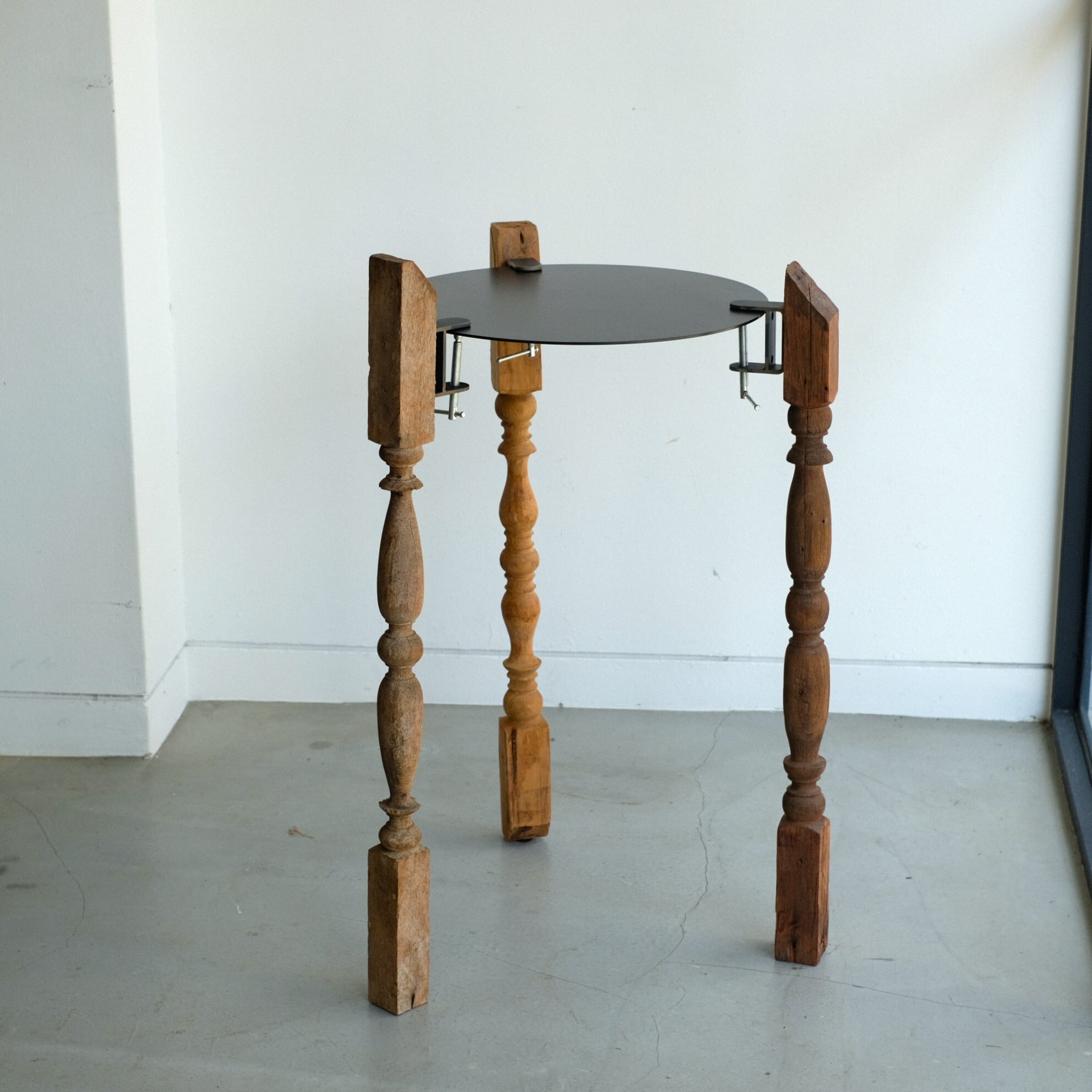 ヒナ商品です VONA wooden spindle CLAMP TABLE / HIGH | WEST VILLAGE TOKYO