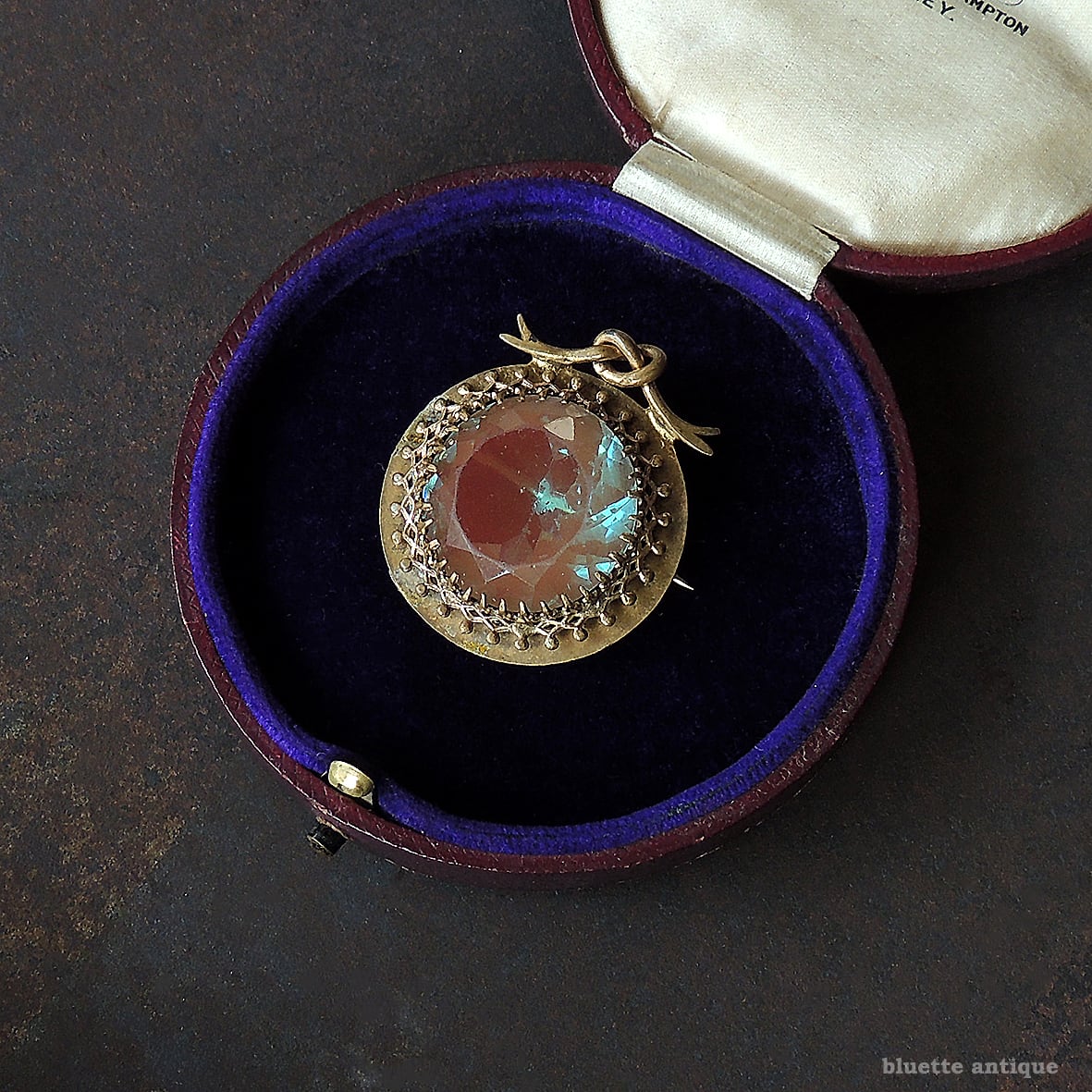 □サフィレット | アンティークジュエリー bluette antique【ブルー