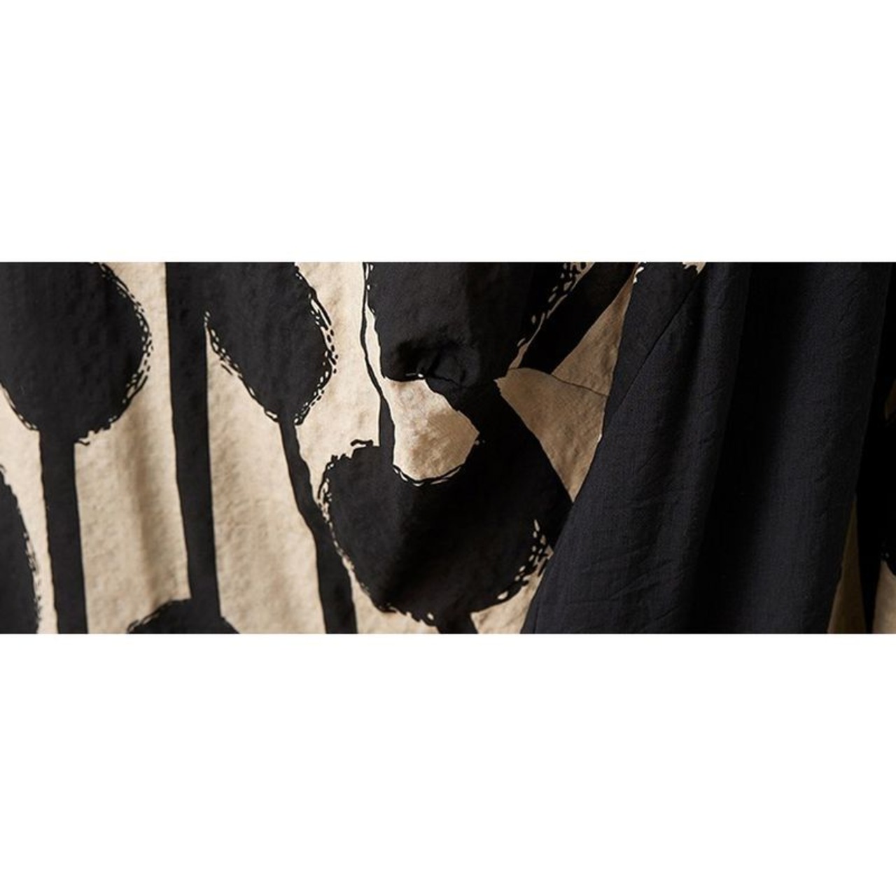 アートパターン Aライン ワンピース  30161