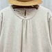 コットン裾刺繍の切り替えワンピ ・12112