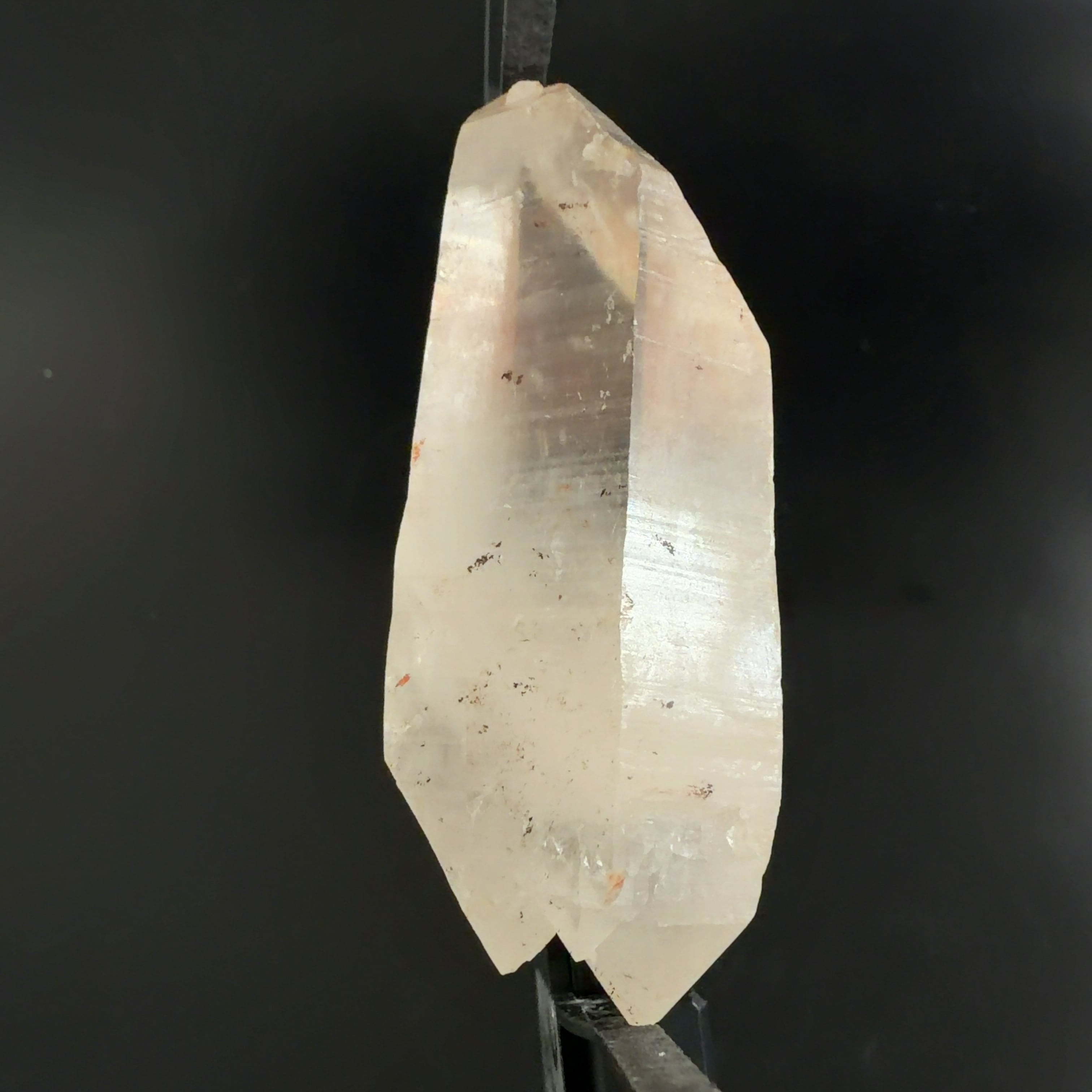 E33044】セルフヒールド 両錐 水晶 クォーツ ヒマラヤ水晶 ヒマラヤ産