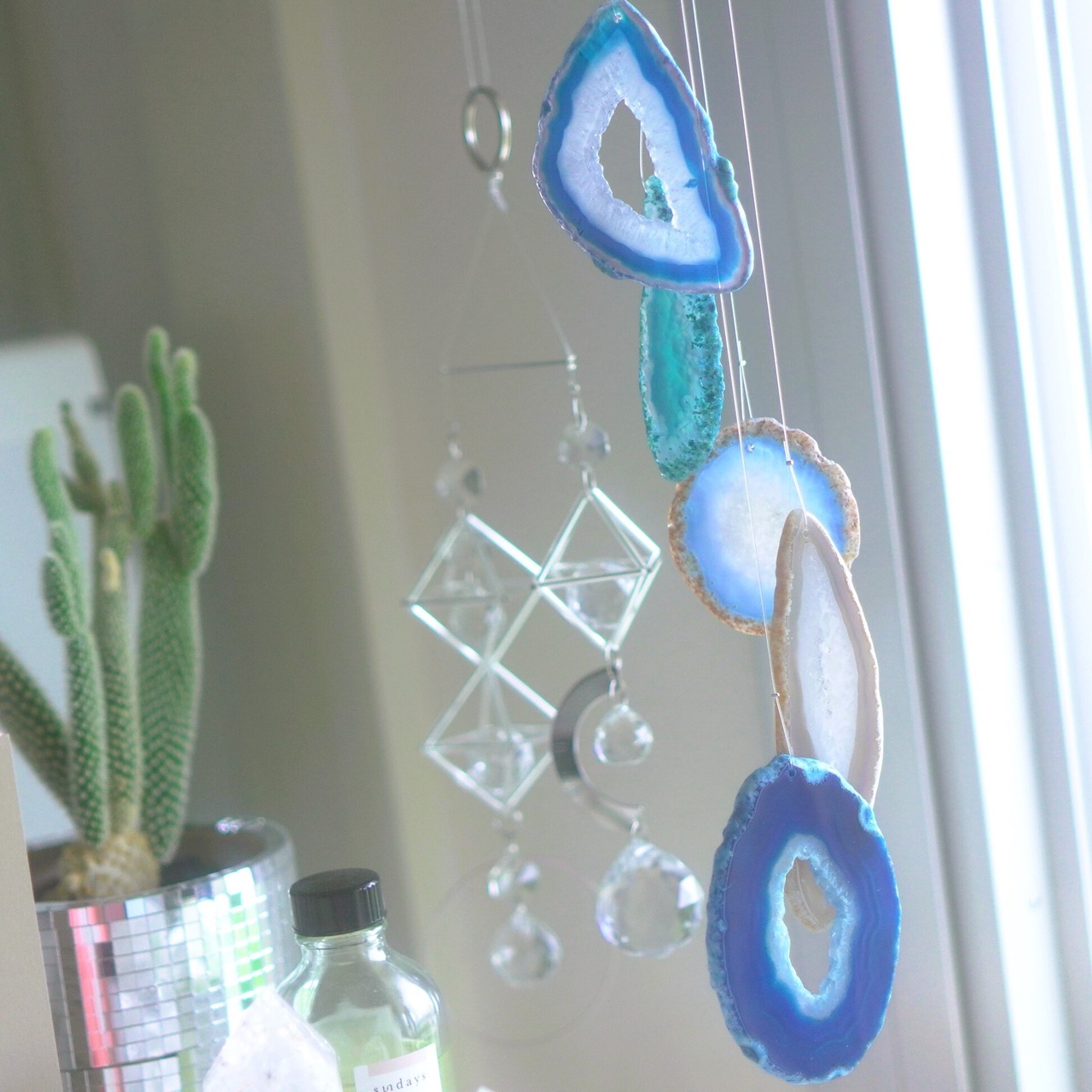 Lagoon Blue - アゲートヒーリングチャイム / Agate Healing Chime 1264