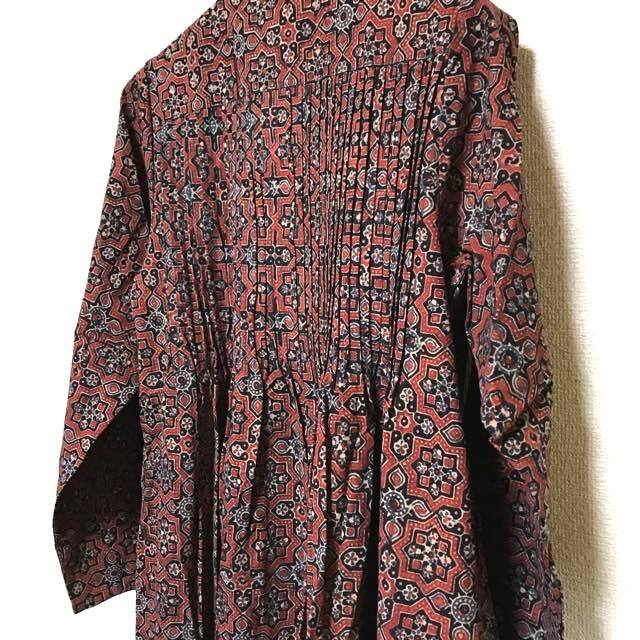 マライカ アジャラクプリントロングブラウス | のんき屋＠大阪富田林