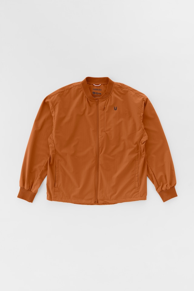 Sato Wind Blouson: Color Caramel Brown