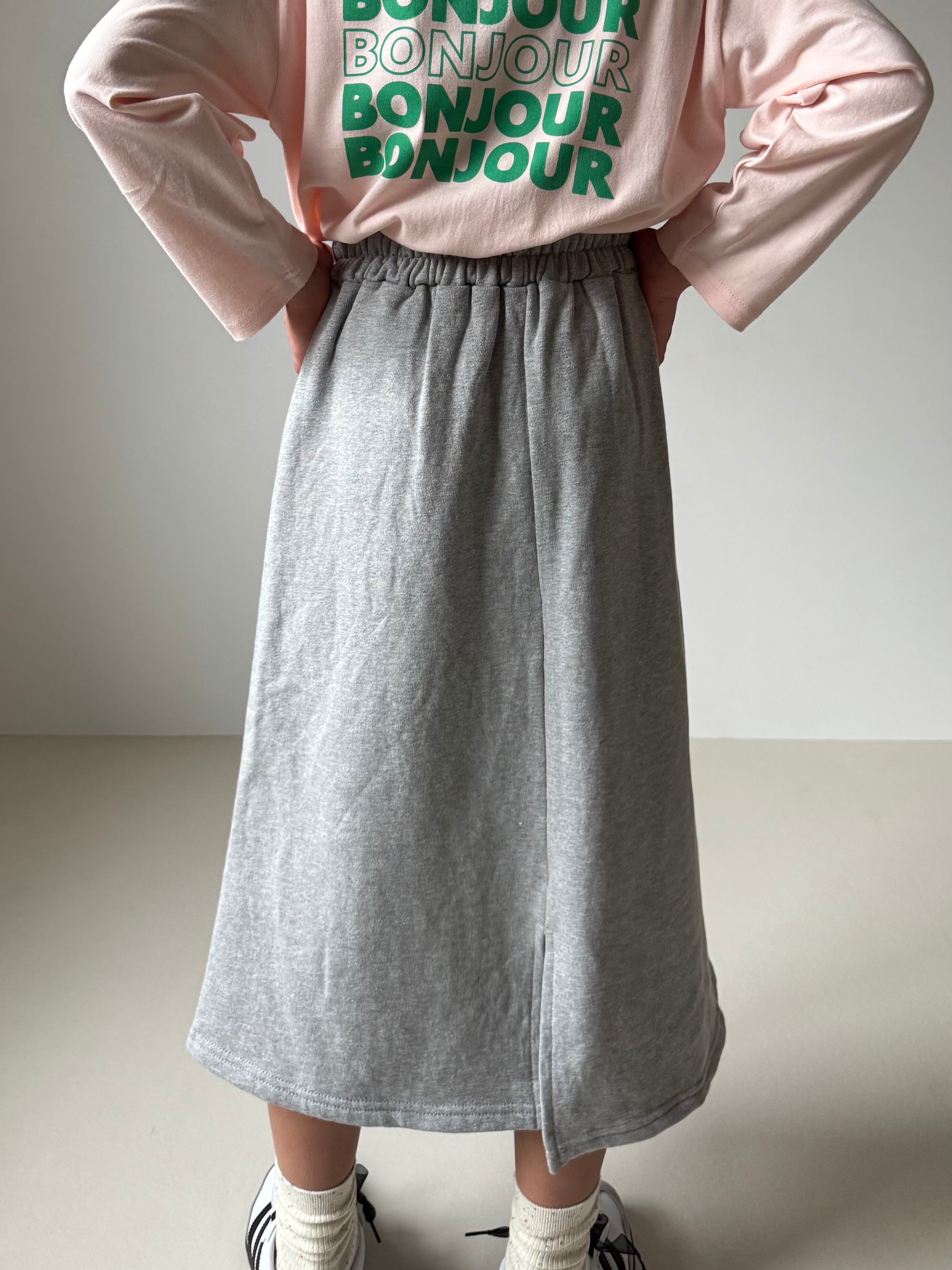 スウェットロングスカート（90−160cm）4008