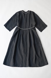 【suie】Linen tasuki robe coat/リネンたすき羽織りワンピース