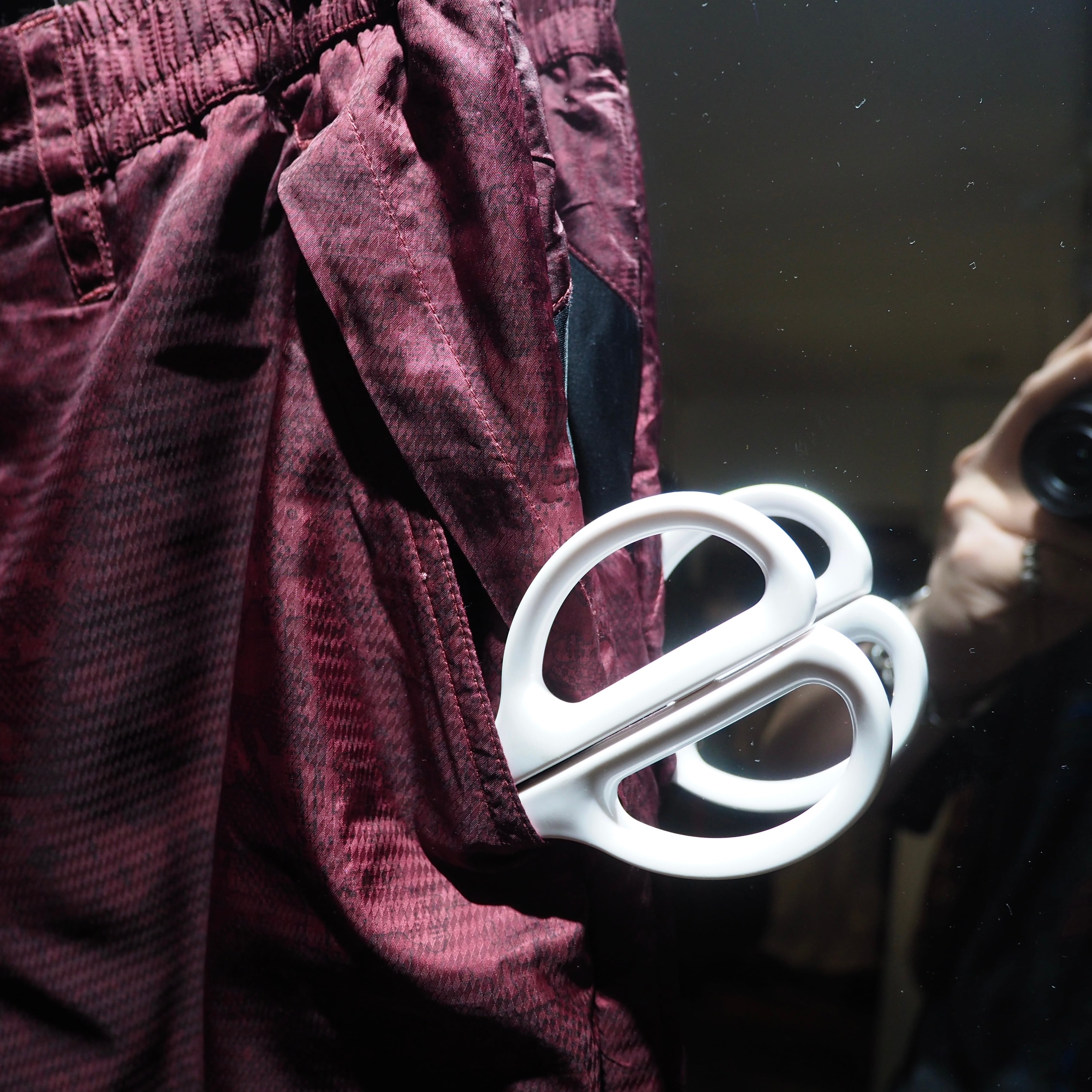 ” Oakley ” Digital camouflage gross pattern Design Technical Track pants