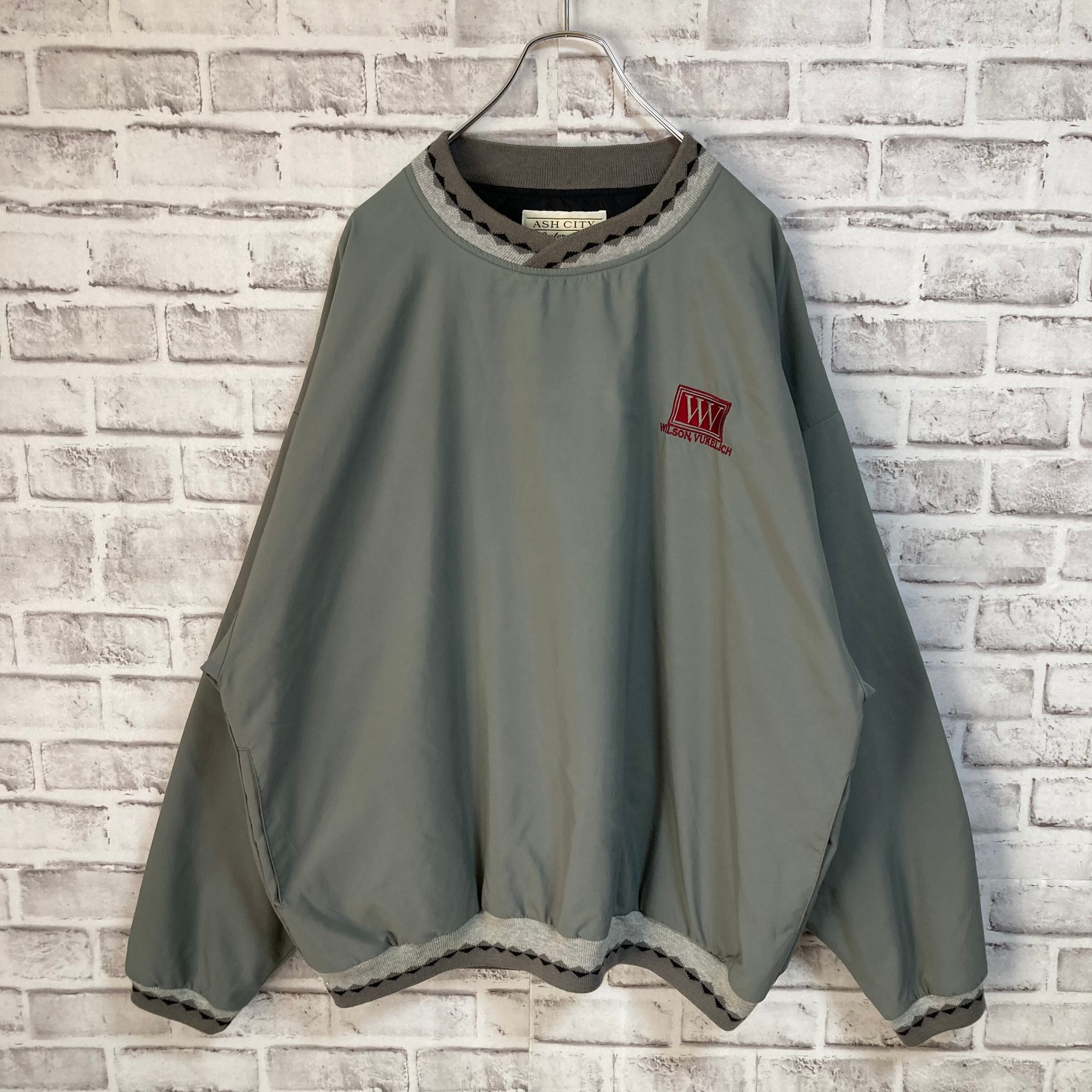ASH CITY】Nylon Pullover Jacket XL相当 Made in CANADA カナダ製