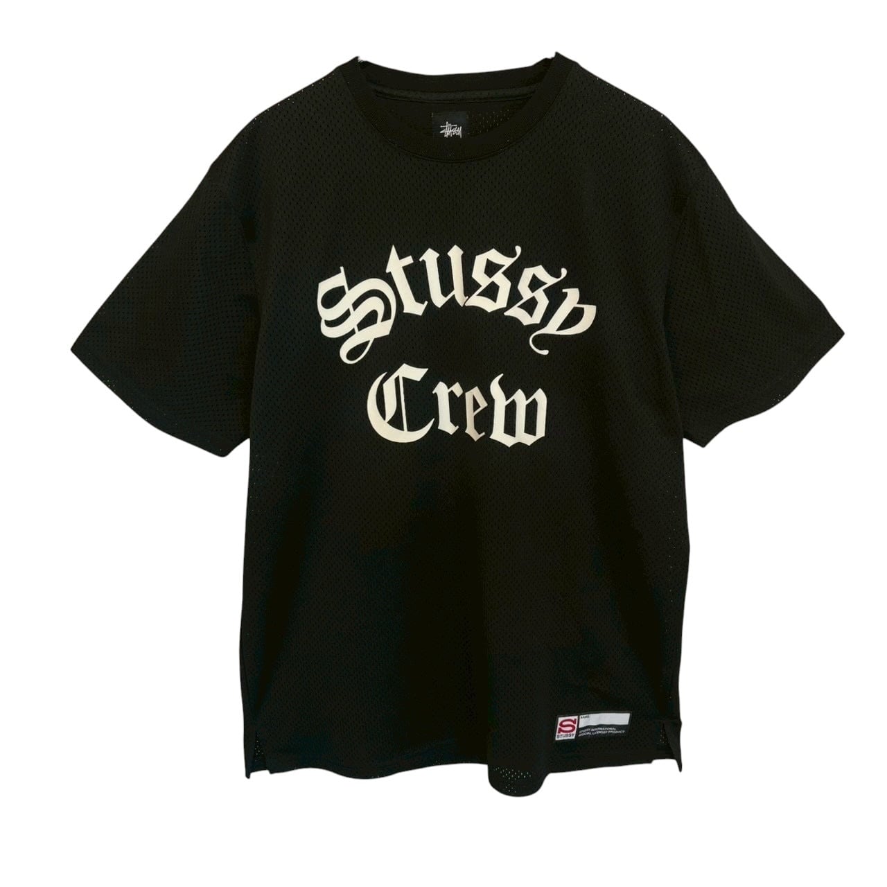 stussy ステューシー Tシャツ L ゲームシャツ センターロゴ プリント