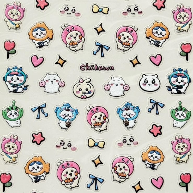 ちいかわ☆TC189 5Dネイルシール ネイルステッカー | aboo