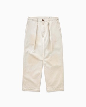 [Khakis] HBT Port Pant Ecru 正規品 韓国ブランド 韓国ファッション 韓国代行 カーキス 日本 店舗 (Khakis)