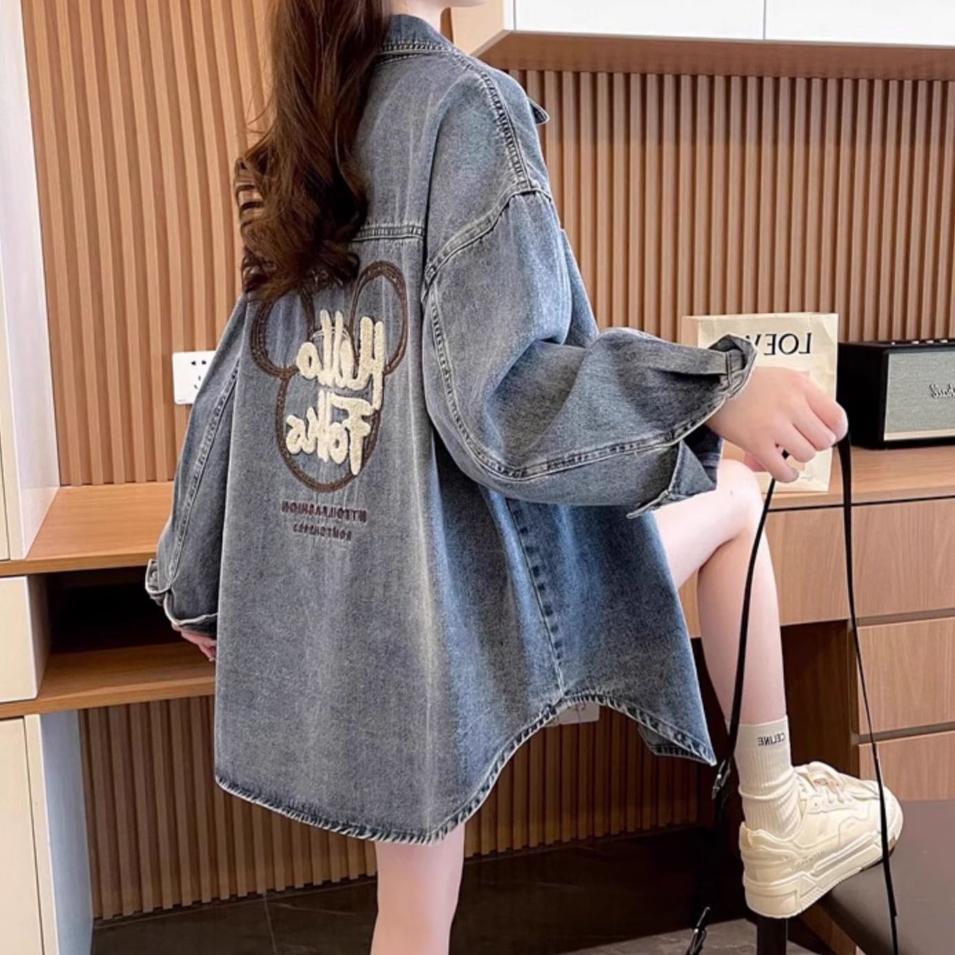 FunnyBunny】 ワンピース 袖あり スタイル 上品 学生 主役級 かわいい