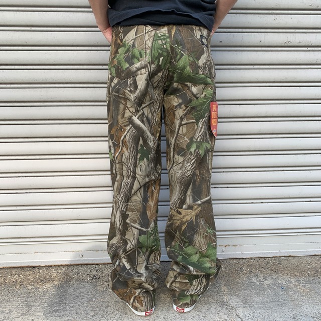 dead stock ディッキーズ リアルツリー柄ダブルニーパンツ W30