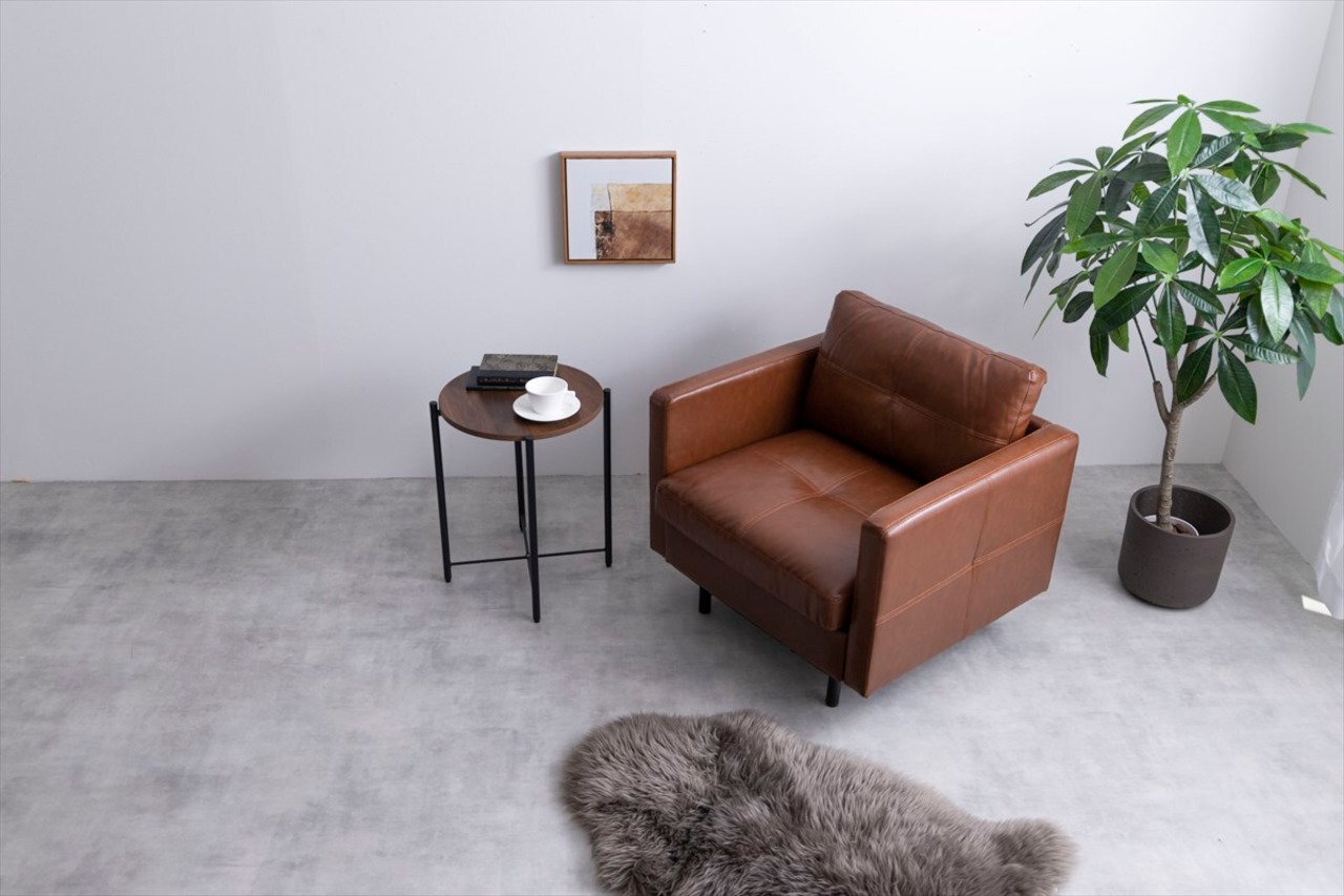レザー 1人掛けソファ