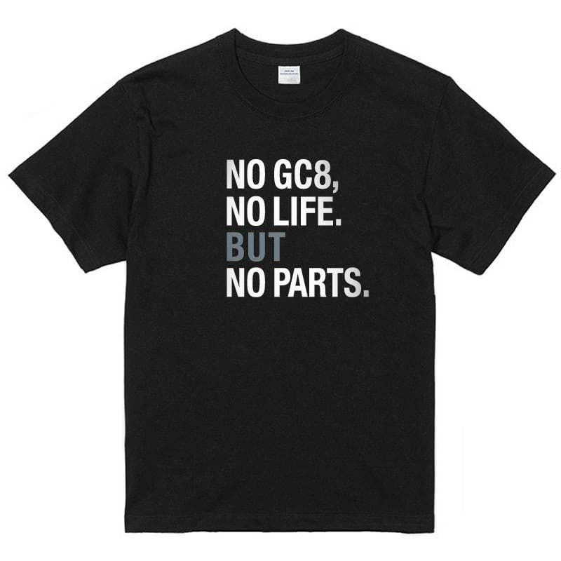 Tシャツ『IMPIZM』[NO GC8, NO LIFE. BUT NO PARTS.]-T／Black | IMPIZM