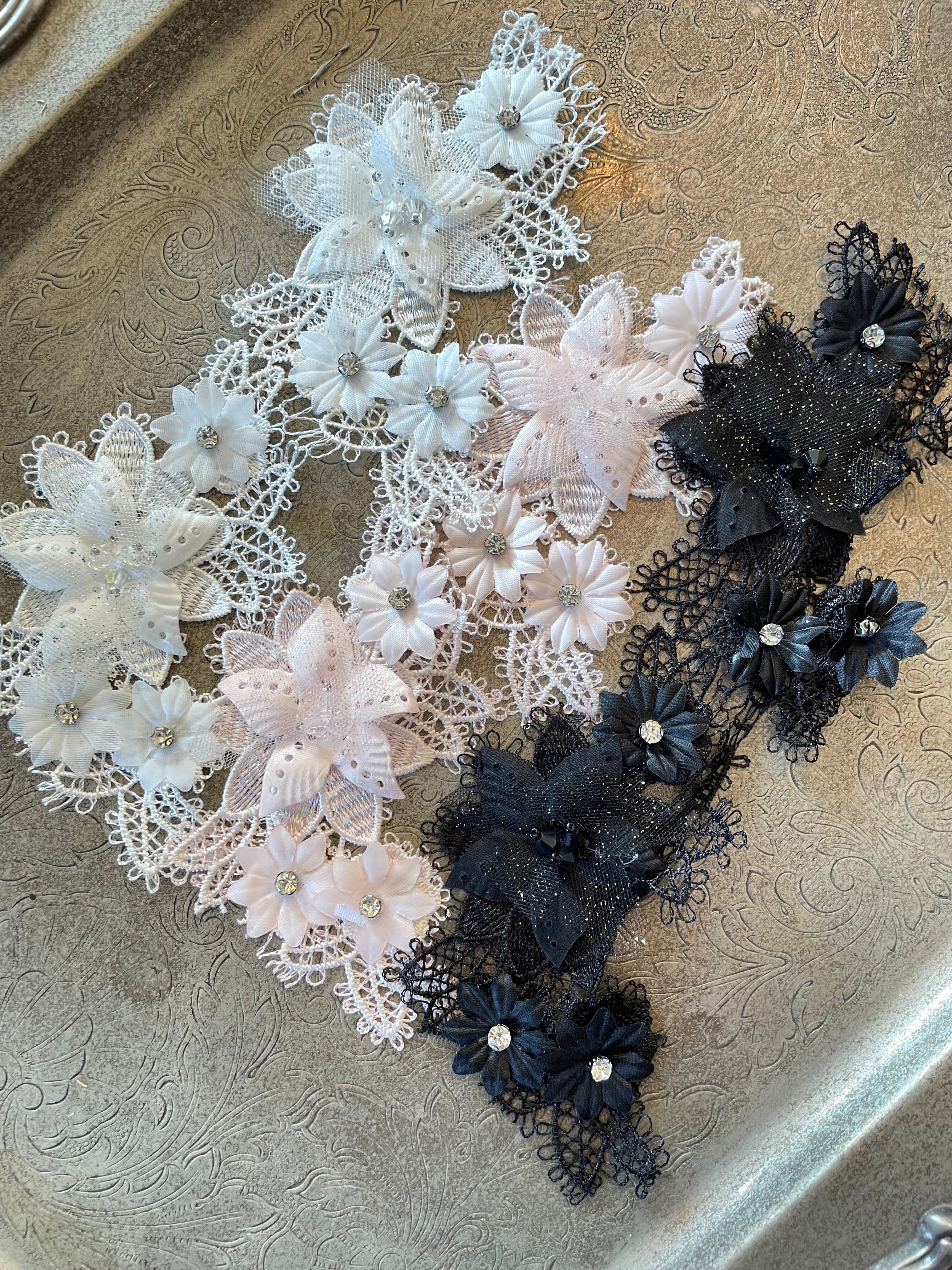 レア？！☆ 未使用⭐︎フェステナレンテJAM レース 花パーツ 8点セット