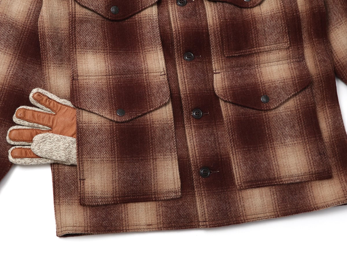 FILSON フィルソン BROWN×TAN OMBRE マッキーノクルーザー ジャケット