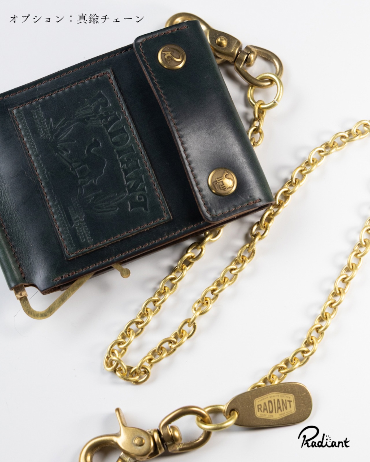 money clip / RW-09 Chromexcel 「 Old Blue」 【数量限定】