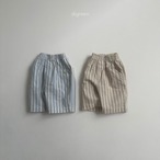 "ご予約" Breezy Stripe Pants