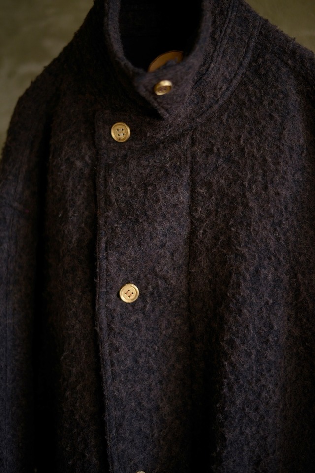 blackbird / motorcycle half coat  fabric by Lyria (brown)